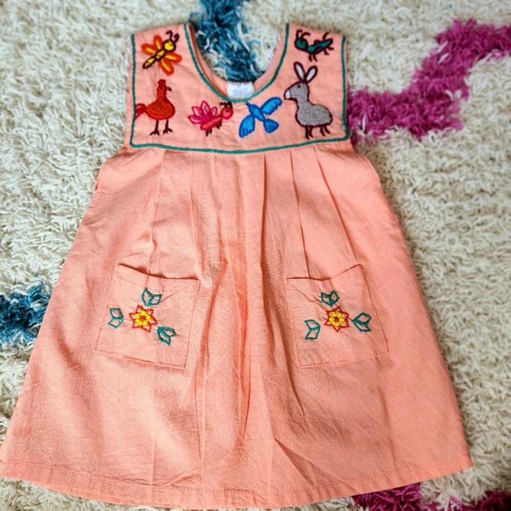 Abrazo style toddler dress
